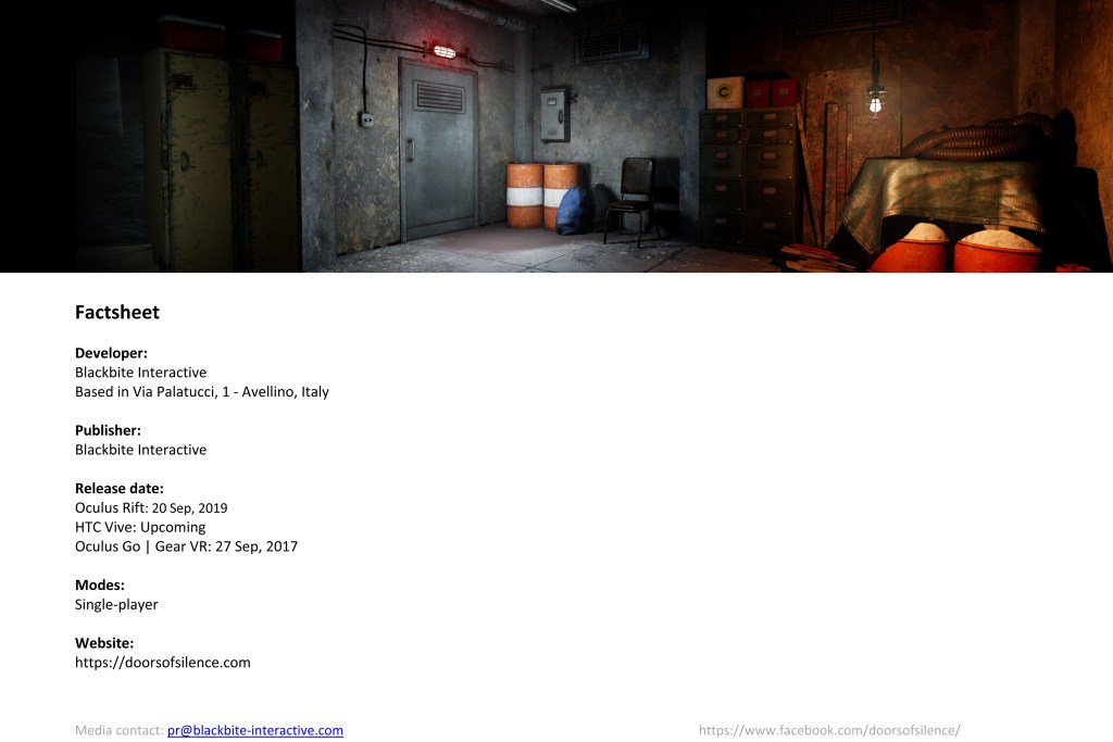 doors of silence
blackbite interactive